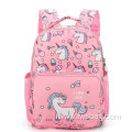 Wholesale Pink Lightweight Easy Travel Large Capacity Toddler Unicorn School Backpack Bag for Kids Girls